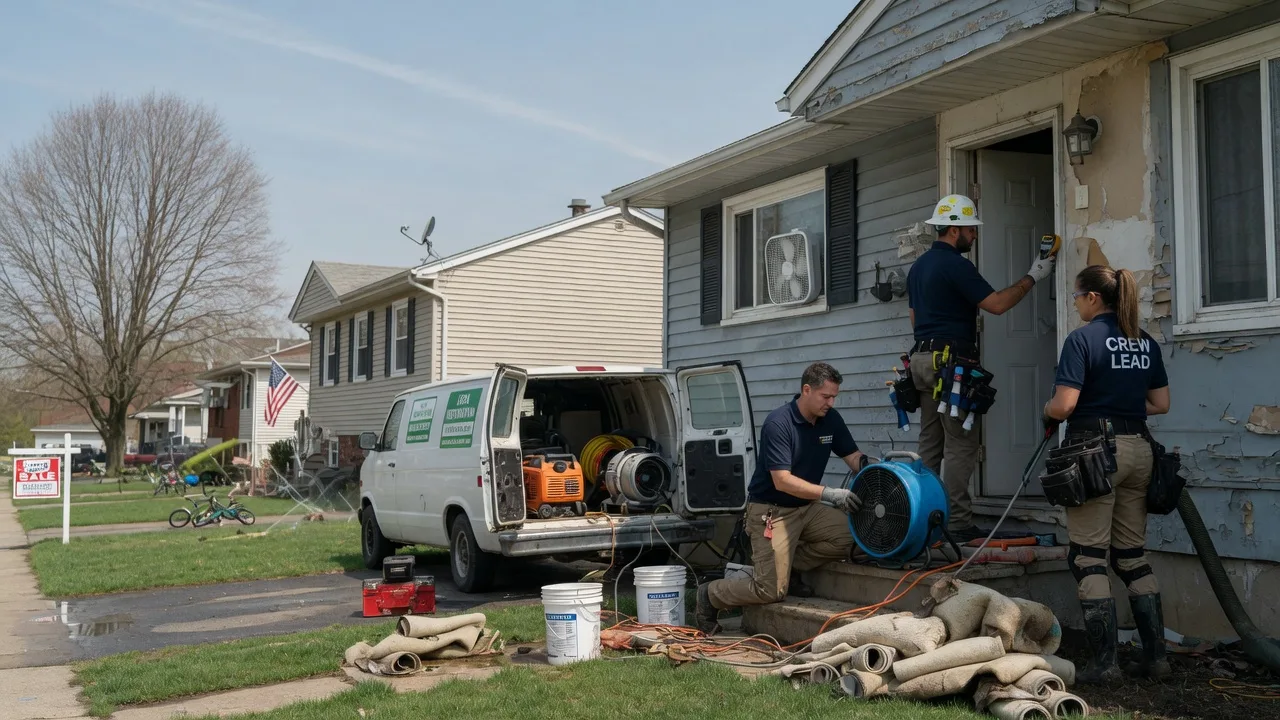 Flood Cleanup in Lost Springs, KS near me