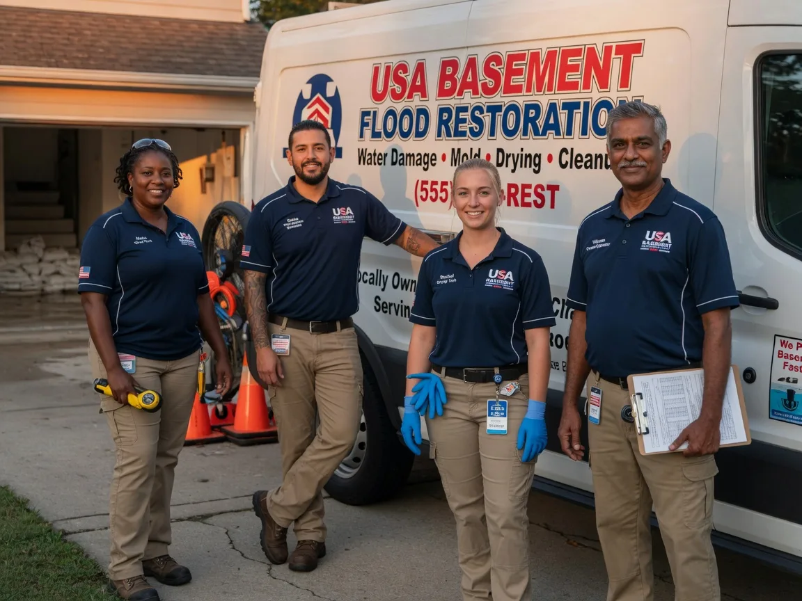 Basement Flood Cleanup company in Lost Springs, KS